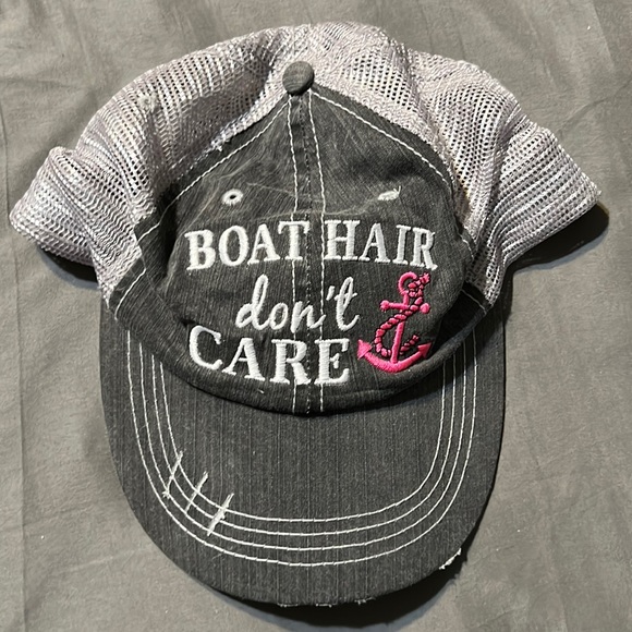 Accessories Boat Hair Dont Care Trucker Cap Hat New Poshmark
